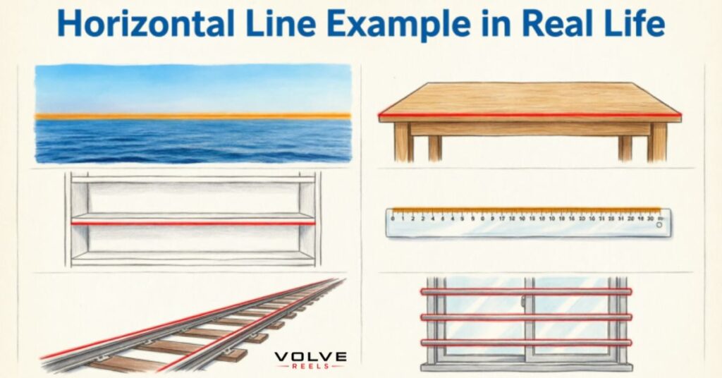 Horizontal Line Example in Real Life