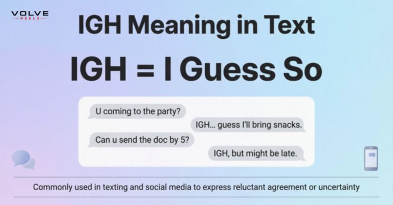 IGH Meaning in Text