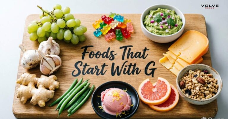 Foods That Start With G
