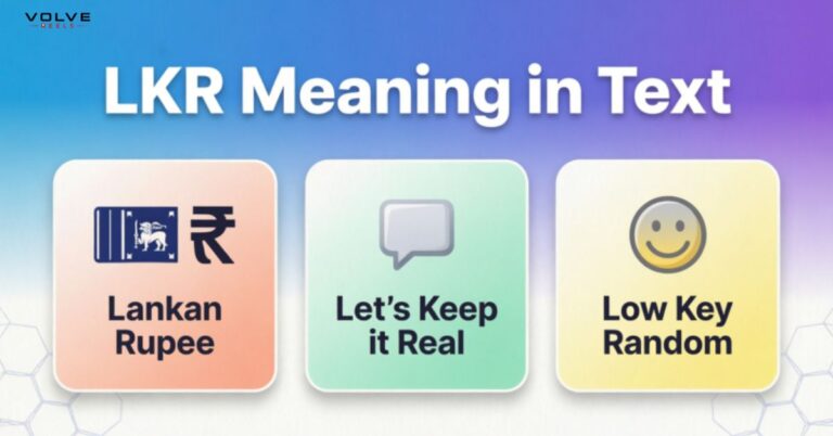 LKR Meaning in Text